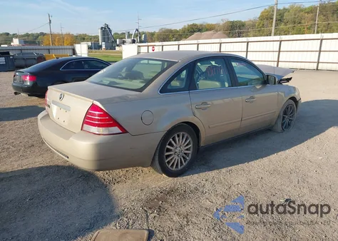 2006 Mercury Montego Premier from USA, damaged, VIN 1MEFM42176G608172